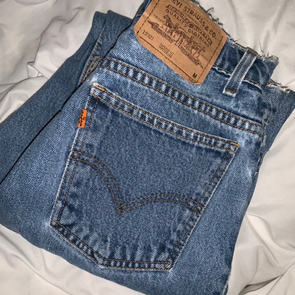 Vintage orange tab 921 Taper Fit Jeans